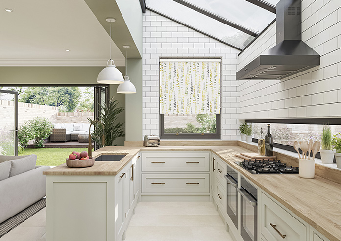 Santa Maria, Citron Twist - Roller Blind - Image 8